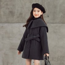 오렌지다몸 여아용 케이프 누빔 코트