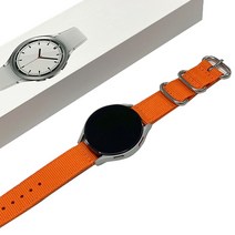 나토밴드 스마트워치 스트랩 20mm, 오렌지