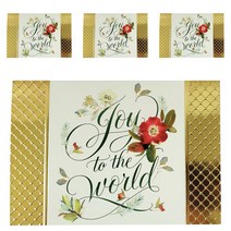 홀마크 크리스마스 카드 BXX1022A, 혼합색상, 4개