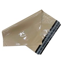티슈도리 LDPE 3 Layer 접착 의류 택배봉투 레몬크림색, 100개