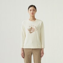 올리비아로렌 여성용 원포인트 드랍소매 티셔츠 VVCALYS1141