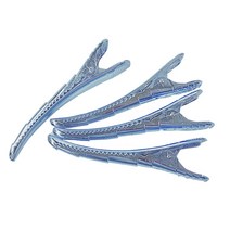 바다가 전문가용 고급 헤어클립, 빅토리아블루, 1세트