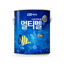 KCC 숲으로 홈앤멀티멜 반광 4L, 크림화이트