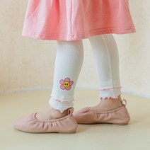 라라아망 여아용 꽃프릴 레깅스