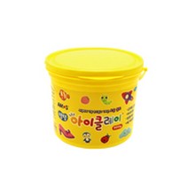 아모스 탱탱 유아용 아이클레이, 노랑, 900g