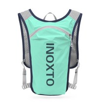 경량 트레일러닝 워터백 배낭 5L, 민트블랙