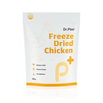닥터푸 고양이 동결건조 치킨트릿 닭 320g, 1개, 닭가슴살