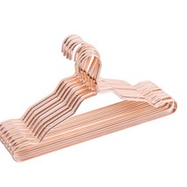 원모아 알루미늄 합금 미니 옷걸이, 골드, 10개입