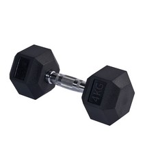 에르고기어 고무 육각아령, 4kg, 1개
