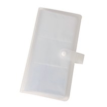 솔룸 휴대용 3슬롯 카드 앨범 21.5 x 11 cm, 투명, 240매