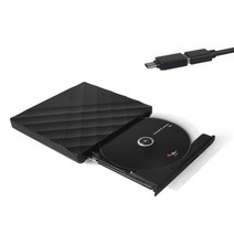 나비 USB 3.0 DVD RW 외장형 ODD   C type 젠더 세트, NV115-EXD8
