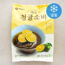 본가스시 제주 청귤 소바 2인분 (냉동), 1개, 1114g