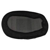 아우라헬멧 오토바이 3D쿨메쉬 시트 커버, 1개, 단일색상(L)