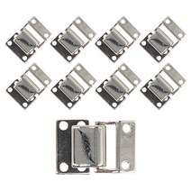 바지 치마 경첩 걸고리 후크 사각 니켈 11mm, 9개