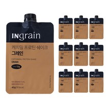 인그레인 캐치밀 프로틴 쉐이크 그레인맛, 10개, 40g
