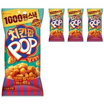 오리온 치킨팝 닭강정맛, 65g, 4개