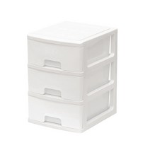 리빙앤트리 베이직 서랍장 3단, 아이보리, 1개