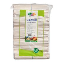 본리빙 고급 나무젓가락, 500개입, 1개