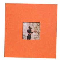 마링 접착식 포토앨범 33.5 x 32.5 x 3 cm, 20매, 12 오렌지(앨범), 화이트(내지)