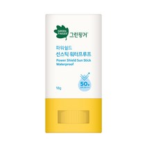 그린핑거 유아용 파워쉴드 선스틱 워터프루프 SPF50  PA    , 1개, 18g