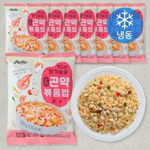 맛있닭 닭가슴살 한끼곤약 볶음밥 파우치 새우 (냉동), 8팩, 200g