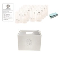 러블리팜 파스텔 한약용돈박스 + 스탠딩파우치 18p + 미니실링기 + 복약지시서 세트, 파스텔 한약 용돈 박스+미니실링기 세트, 크림(박스)