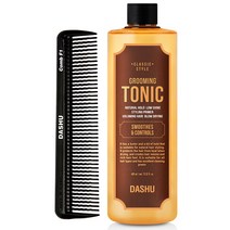 다슈 클래식 대용량 볼륨 그루밍 토닉 워터 왁스 400ml   포마드 전용 콤브빗 세트, 1세트