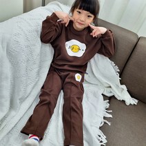 팬시 아동용 봄가을 에그미 상하의 세트