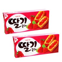 롯데제과 딸기 쿠키, 230g, 2개