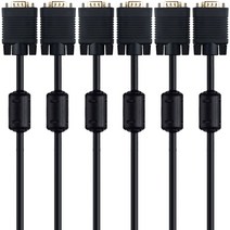 애니포트 RGB 고급형 모니터 케이블 블랙 LD-RGB018MM, 3개, 1.8m