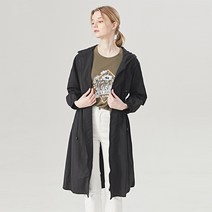 탱커스 여성용 후드 셔링 롱 가을야상 점퍼 TU3JP004L0