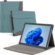 스냅케이스 다이어리 북커버 태블릿PC 케이스, 민트