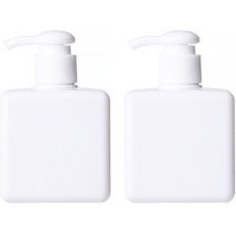 지앤와이 로션 펌프 공병 250ml, 화이트, 2개