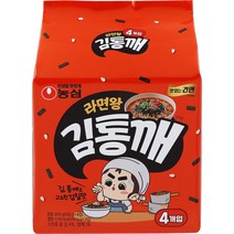 김통깨 라면왕 100g, 4개
