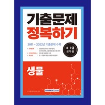 2023 8·9급 공무원 기출문제 정복하기 생물:2011년~2022년 기출문제 수록 2023년 8·9급 공무원 간호직, 서원각