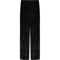 탱커스 여성용 빈티지 벨벳 패션 팬츠