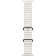 Apple 정품 애플워치 오션밴드, 49mm, Regular, 화이트