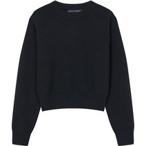 지컷 여성용 볼륨 슬리브 크루넥 스웨터 7252350002