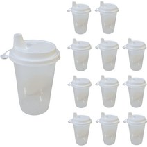 생활을그리다 다회용 리유저블 컵 500ml + 스트로우프리 뚜껑 세트, 12세트