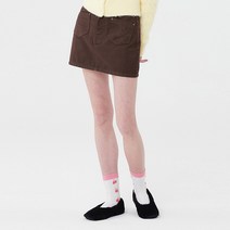 키르시 CHERRY STITCH DENIM SKIRT