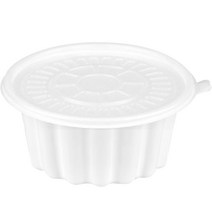 스완 일회용 배달 냉면용기 백색 대 1400ml, 200개, 1개입