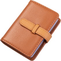 민코 RFID 도난방지 카드 명함 케이스 M774, 라이트브라운, 1개