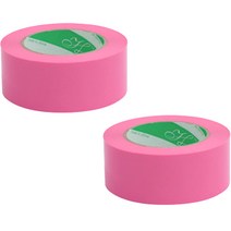 아뜰라임 다양한 박스 포장 색상 컬러 테이프 4.5cm, 핑크, 2개