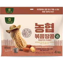 농협 아름찬 볶음땅콩 4p, 1개, 280g