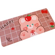 다퍼세일즈 사무실 데스크매트 마우스 장패드, 애플베어