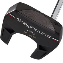 예스골프 그레이하운드 퍼터 루비 블랙 83.82cm   영신 골프티 세트, R, 3도
