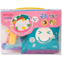 이지피아 아키우네클레이 요리사놀이 국수만들기 세트, 혼합색상