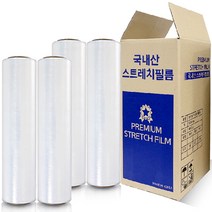 프리미엄 스트레치 롤 필름 25 500mm 4p, 1개, 투명