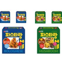 파스타랑 볼로네제 180g x 3p + 버섯크림 179g x 3p 세트, 1세트