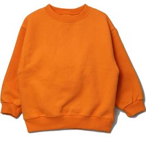 아동용 아이크레용 속기모 쭈리 바이오워싱 맨투맨